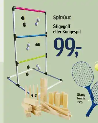 Føtex Stigegolf eller kongespil tilbud