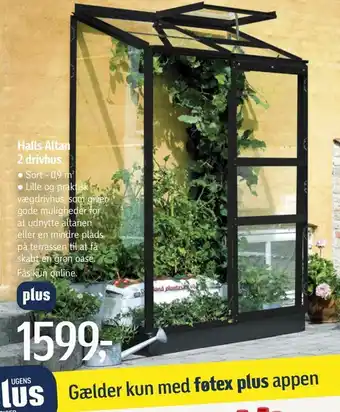 Halls altan 2 drivhus