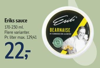 Føtex Eriks sauce tilbud