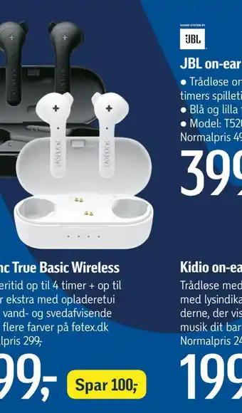 Føtex Defunc true basic wireless tilbud