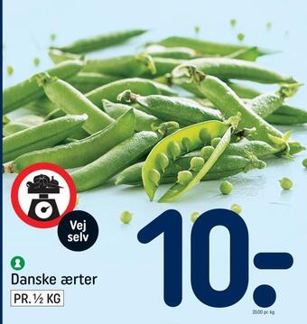 REMA 1000 Danske ærter tilbud