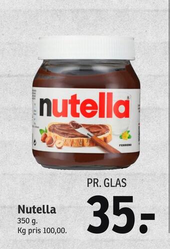SPAR Nutella tilbud