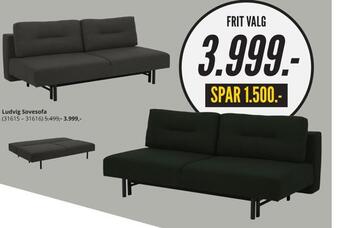 Ludvig sovesofa