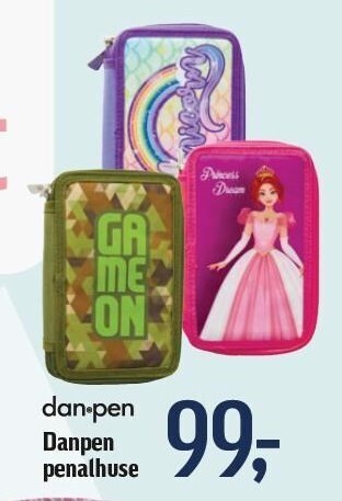 Føtex Danpen penalhus tilbud