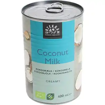 Urtekram | urtekram øko kokosmælk 400 ml | kolonial > konserves og madmix