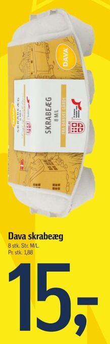 Føtex Dava foods æg tilbud
