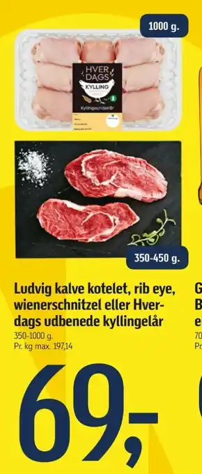 Føtex Hverdags kyllingelår tilbud