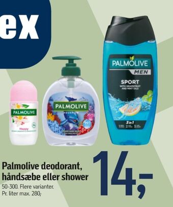 Føtex Palmolive flydende sæbe tilbud