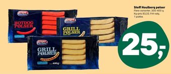 Kvickly Steff houlberg hotdogpølser tilbud