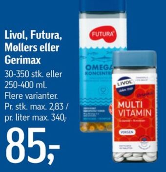 Føtex Futura fiskeolie tilbud