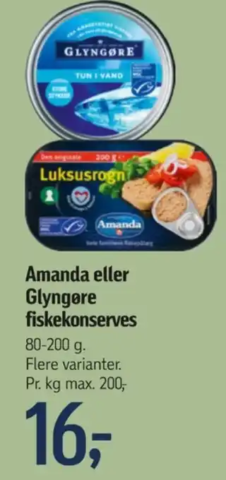 Føtex Amanda torskerogn tilbud