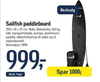 Surftide paddleboard