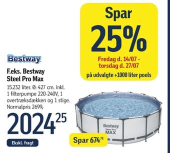 Føtex Bestway pool tilbud
