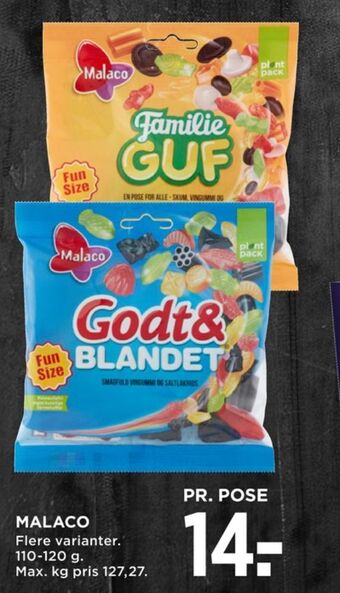 Godt & blandet slikposer