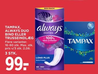MENY Always bind tilbud