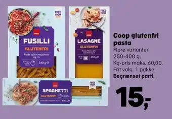 SuperBrugsen Coop spaghetti tilbud