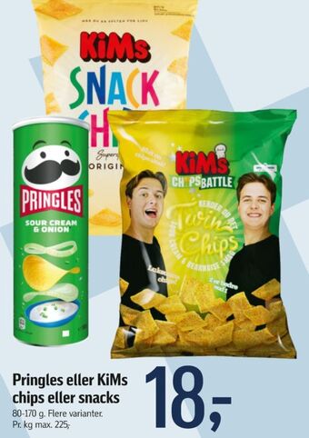 Føtex Pringles chips tilbud