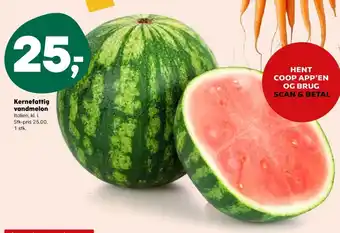 Kvickly Ukendt vandmelon tilbud