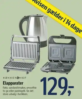 Køkkenchef sandwichtoaster