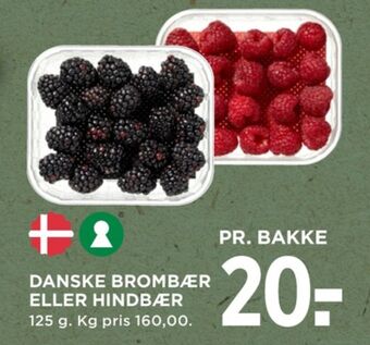 MENY Ukendt hindbær tilbud