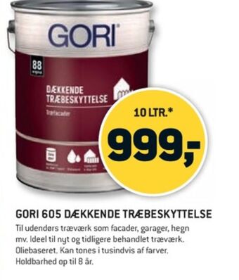 XL-BYG Gori træbeskyttelse tilbud