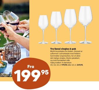 Kvickly Tre sensi glas tilbud