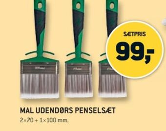 XL-BYG Ukendt penselsæt tilbud