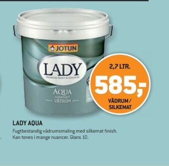 XL-BYG Lady maling tilbud