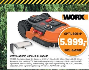 XL-BYG Landroid robotplæneklipper tilbud