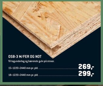XL-BYG Ukendt osb plade tilbud