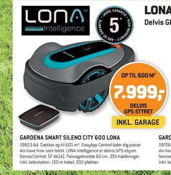 XL-BYG Gardena robotplæneklipper tilbud