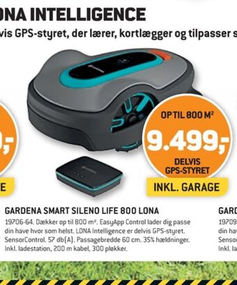 XL-BYG Gardena robotplæneklipper tilbud