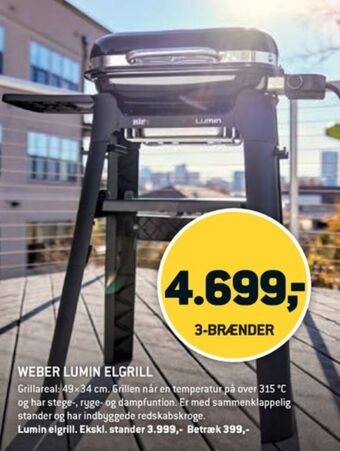 XL-BYG Weber elgrill tilbud