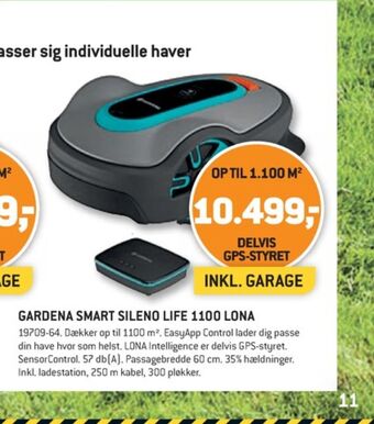 XL-BYG Gardena robotplæneklipper tilbud