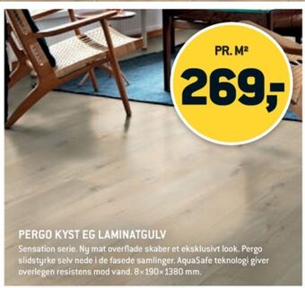 XL-BYG Pergo laminatgulv tilbud