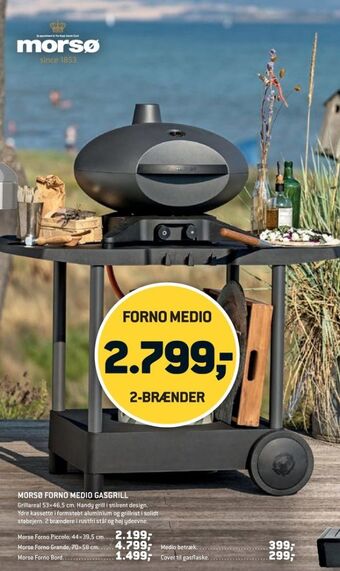 XL-BYG Morsø gasgrill tilbud