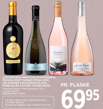 MENY Ukendt fransk rosévin tilbud
