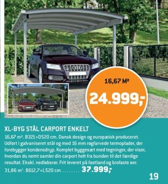 XL-BYG Xl-byg carport tilbud