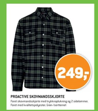 Proactive by jbs arbejdsskjorte