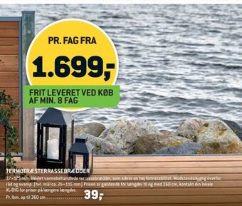XL-BYG Ukendt terrassebrædder tilbud