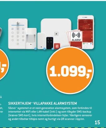 XL-BYG Sikkerthjem alarmsystem tilbud