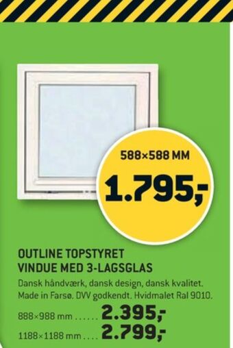 XL-BYG Outline vinduer tilbud