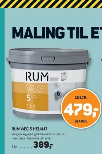 XL-BYG Rum maling tilbud