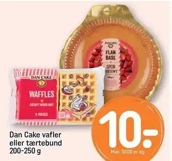 REMA 1000 Dan cake vafler eller tærtebund tilbud