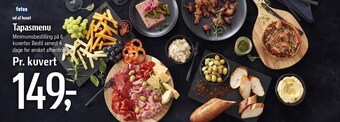 Føtex Tapasmenu tilbud