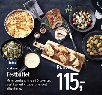 Føtex Festbuffet tilbud