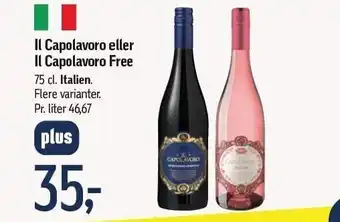Føtex Il capolavoro 75 cl. italien tilbud