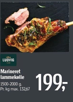 Føtex Ludvig marineret lammekølle tilbud