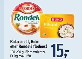 Føtex Buko smelt, buko- eller rondelé tilbud