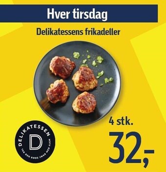 Føtex Delikatessens frikadeller - 4 stk. tilbud